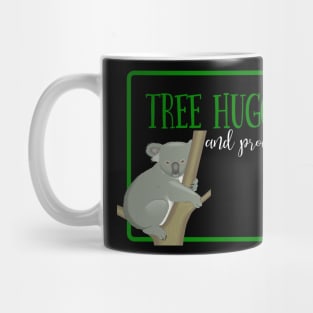 Cute koala proud tree hugger Mug